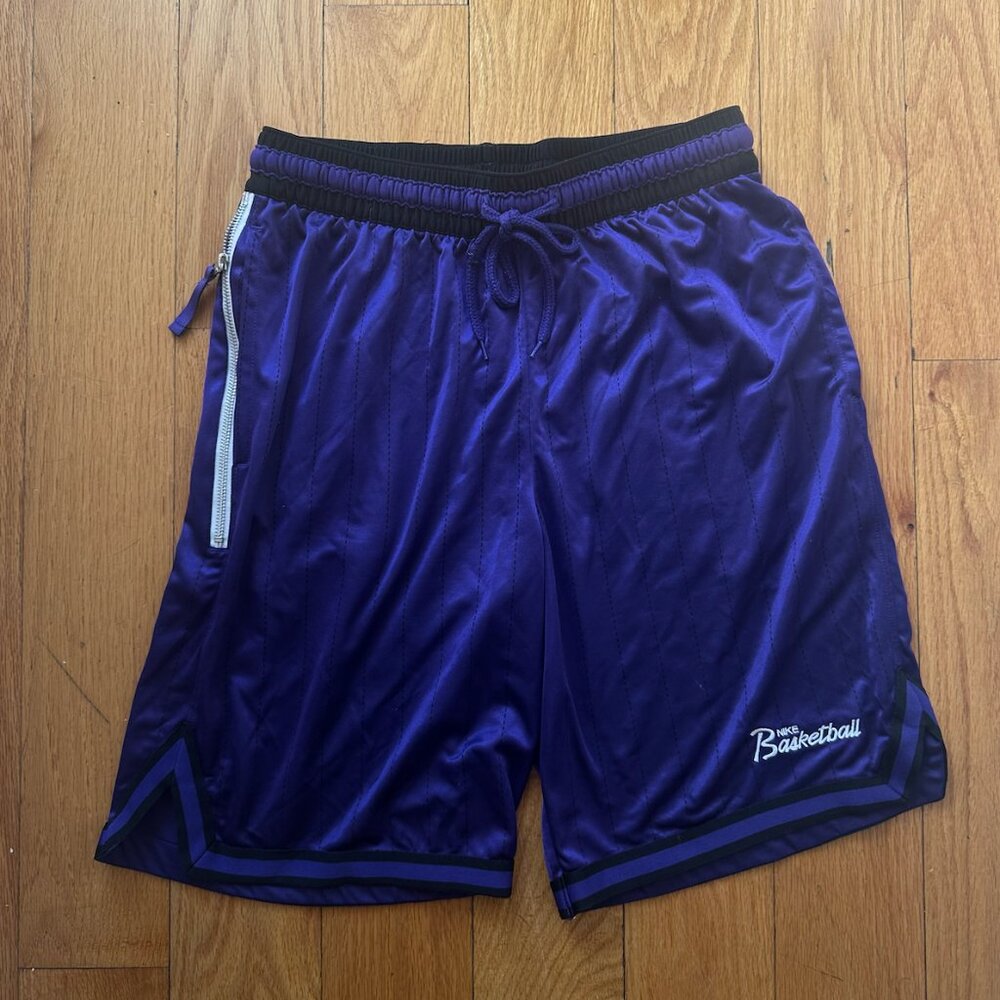 Purple Nike Basketball Shorts